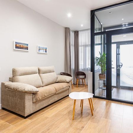 Ferienwohnung Av Gijon Poniente Playa Exterior foto